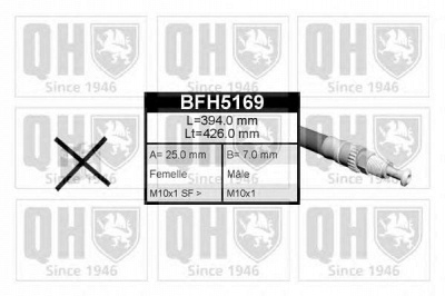 QUINTON HAZELL bfh5169 -  Тормозной шланг
